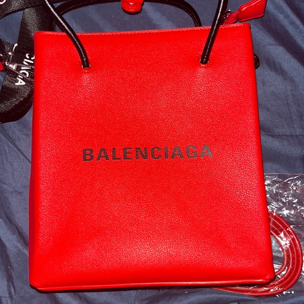 BALENCIAGA Shoulder Purse (Red)